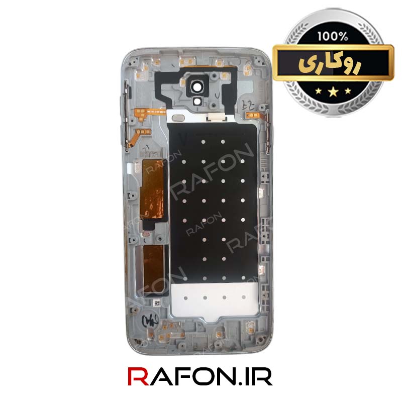 درب (فریم ، قاب) آبی رنگ روکاری سامسونگ J7 Pro - J730